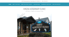 Desktop Screenshot of kinzuavetclinic.com